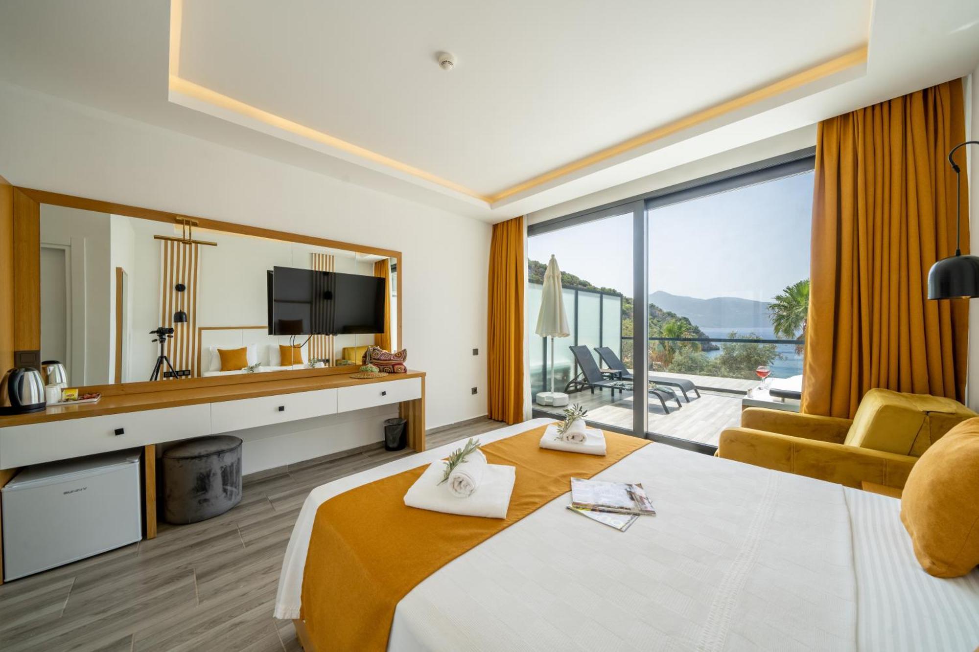 Kalkan Beach Park Hotel Каш Екстер'єр фото