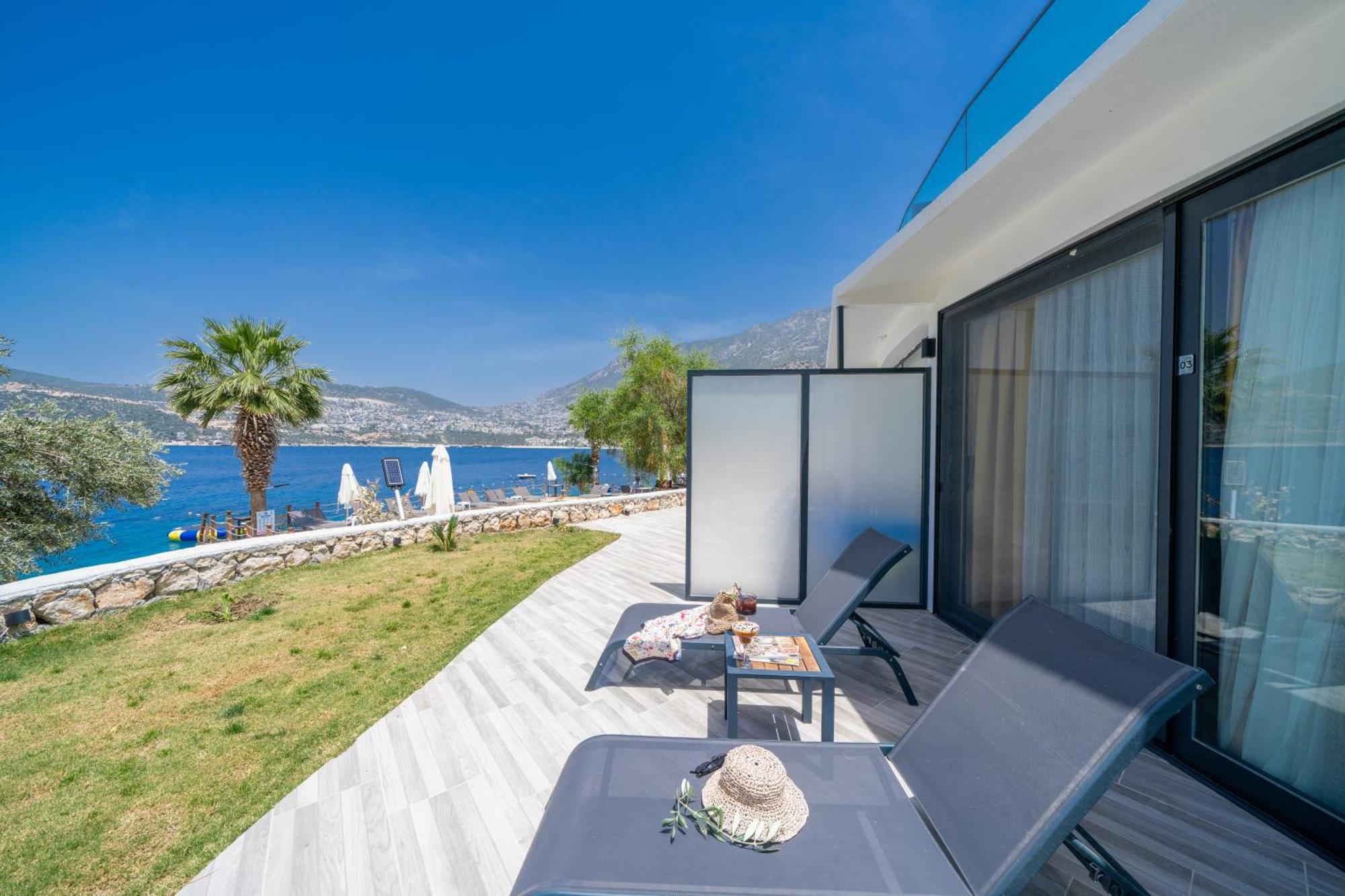 Kalkan Beach Park Hotel Каш Екстер'єр фото