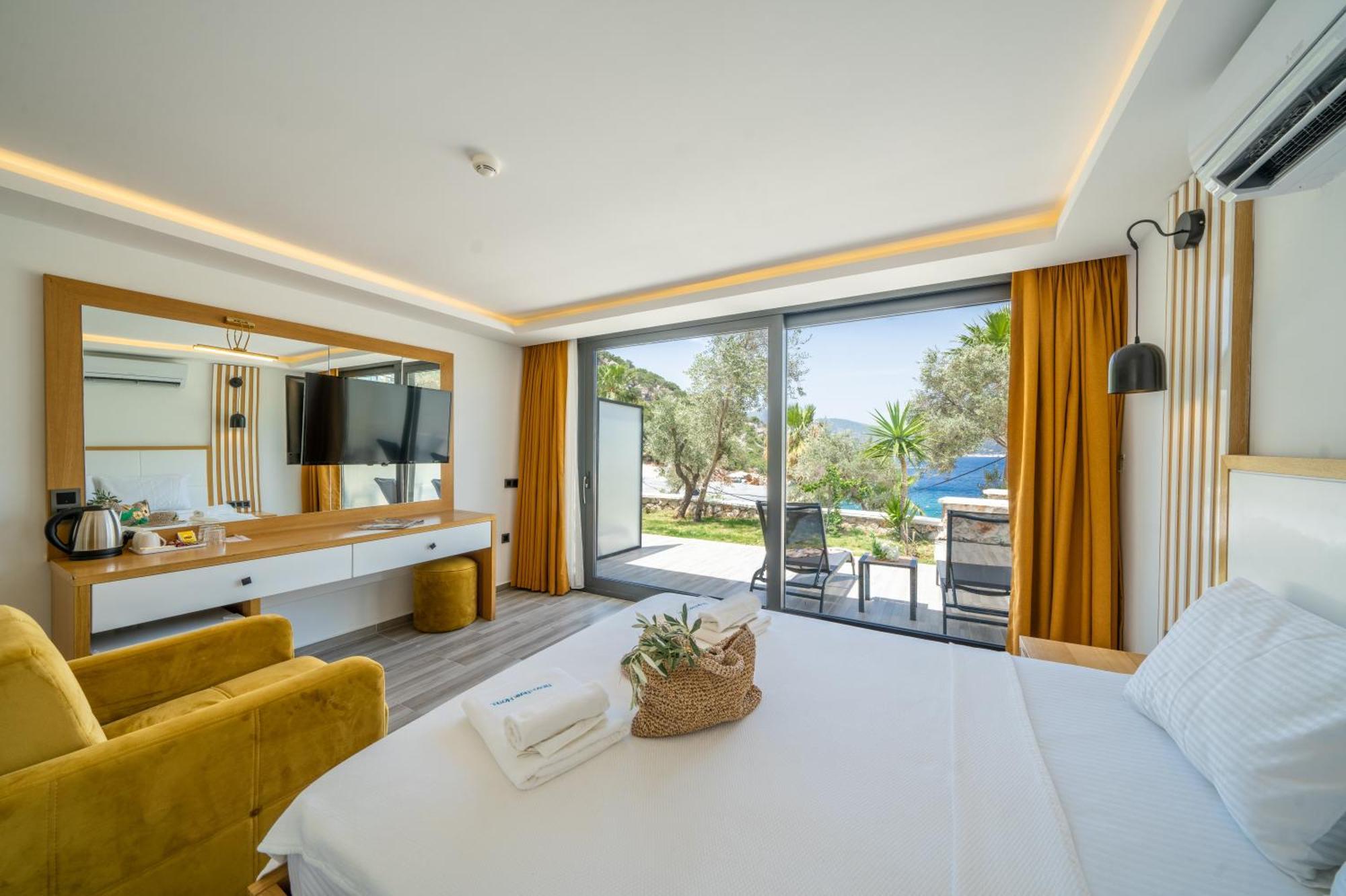 Kalkan Beach Park Hotel Каш Екстер'єр фото