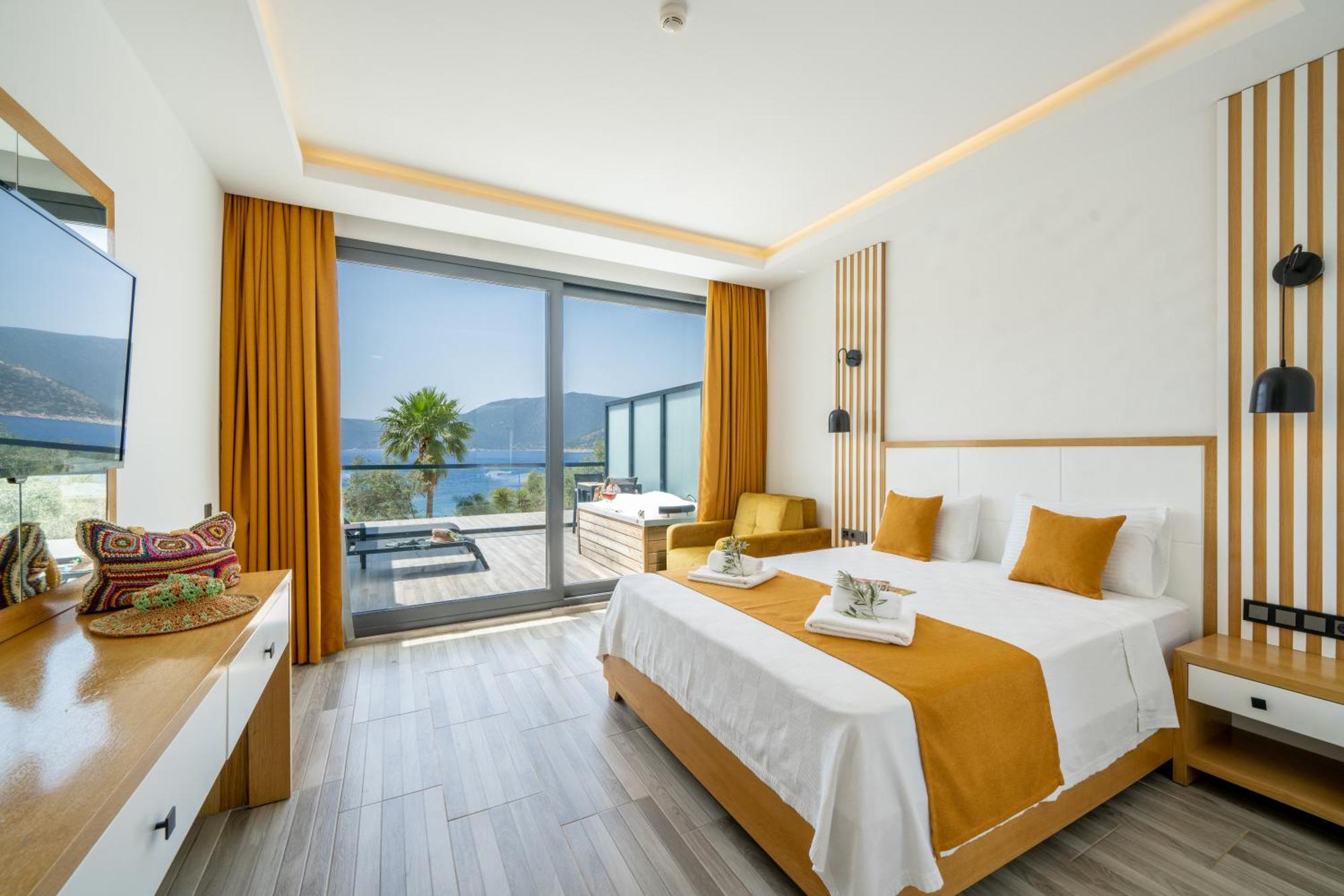 Kalkan Beach Park Hotel Каш Екстер'єр фото